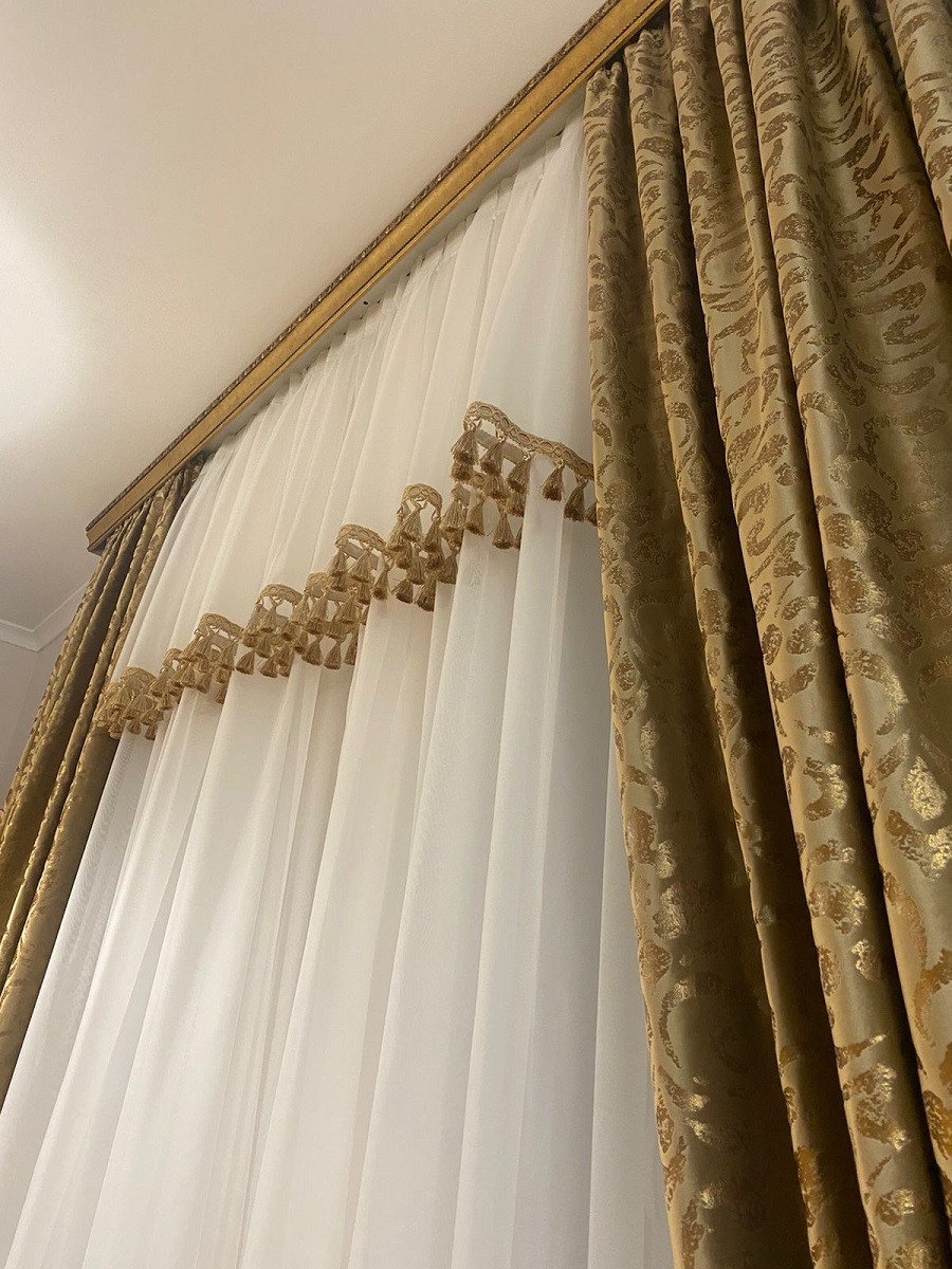 современные классические шторы